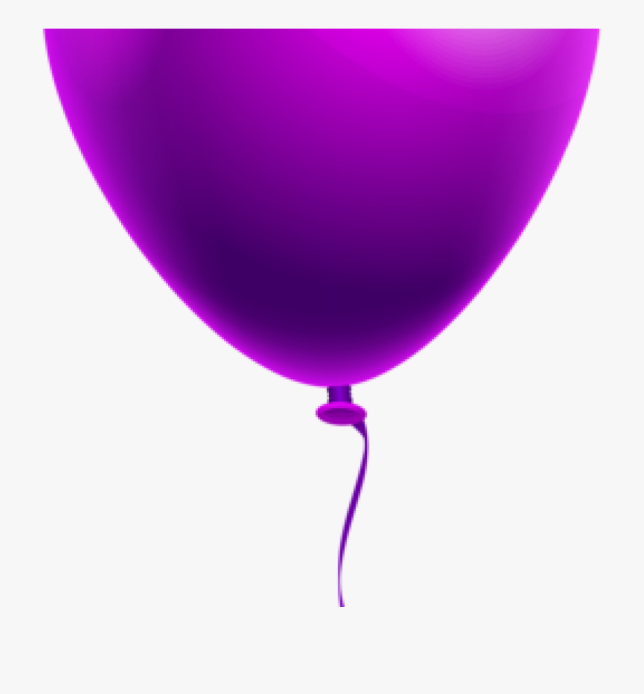 Balloon Clipart Single Purple Balloon Png Clipart Image.