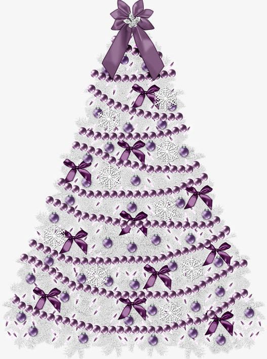 Purple Christmas Tree PNG, Clipart, Backgrounds, Bow.