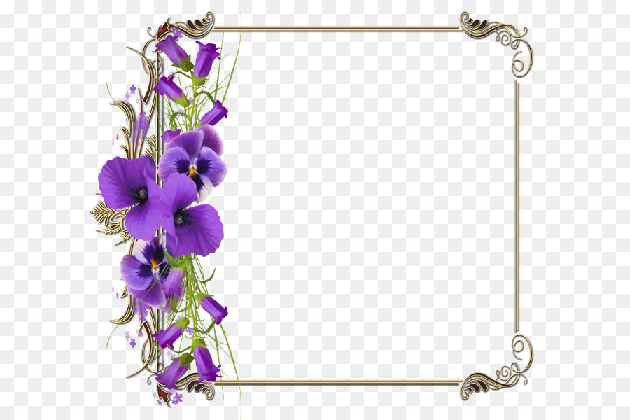 purple flowers clipart border 10 free Cliparts | Download images on ...