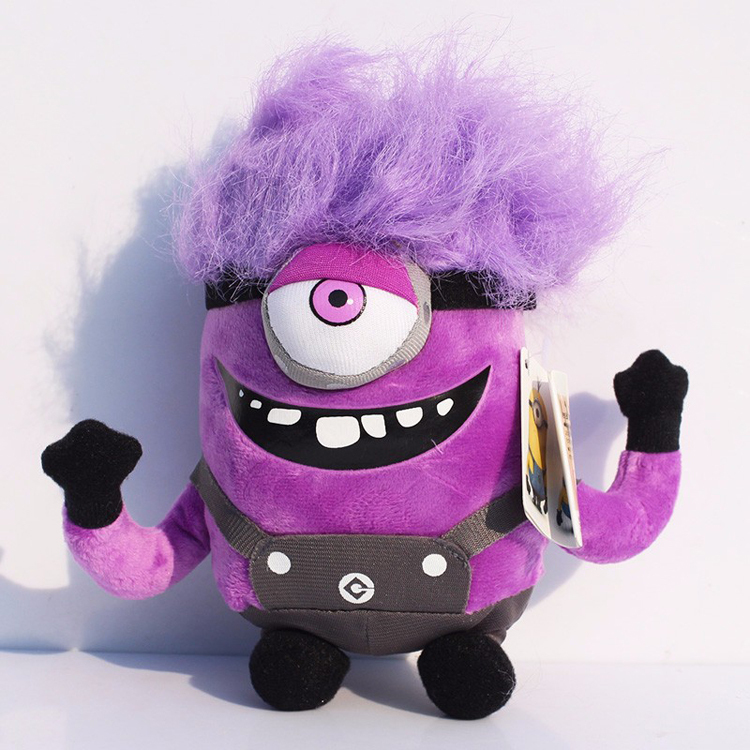 purple minion soft toy