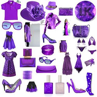 lavender collage.
