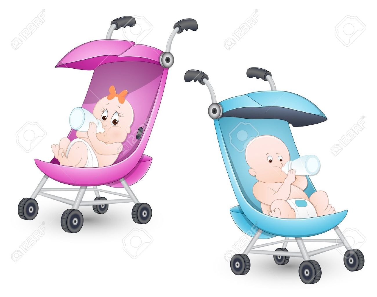 Showing post & media for Cartoon baby stroller.