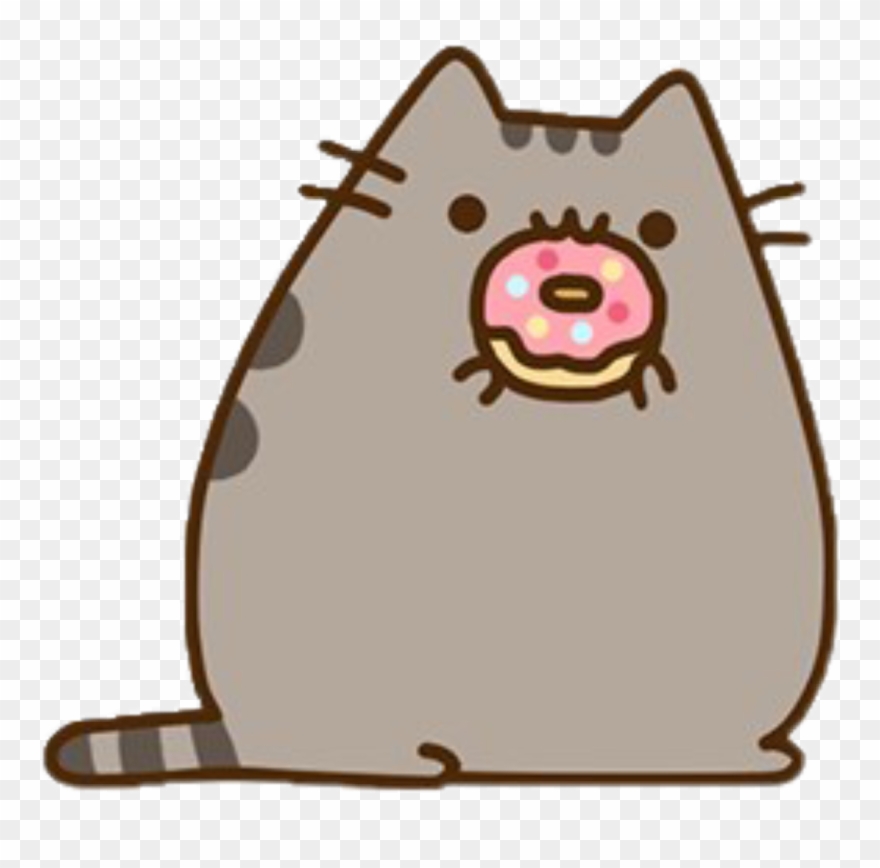 Pusheen Vector Donut.