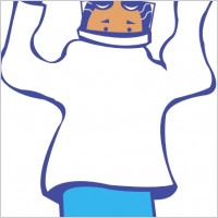 To Put On Clothes Clipart.
