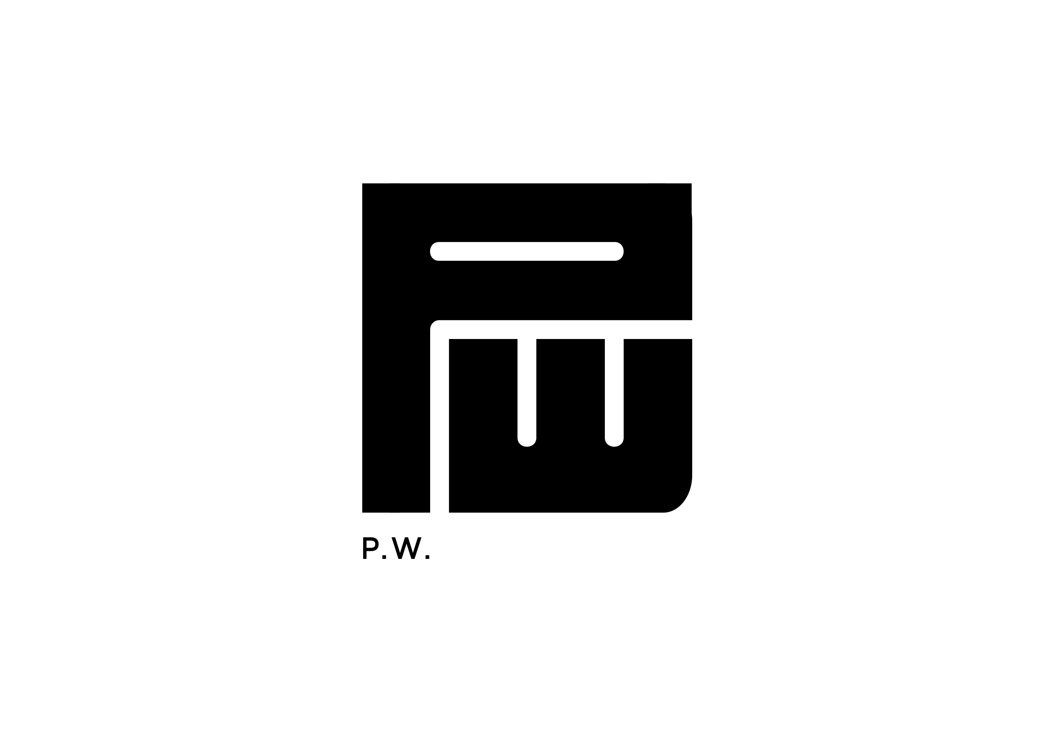 P.W. LOGO.