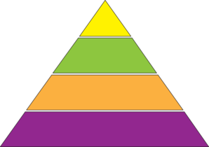 Clipart pyramid shape.