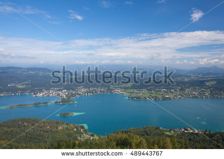 Woerthersee Austria Stock Photos, Royalty.