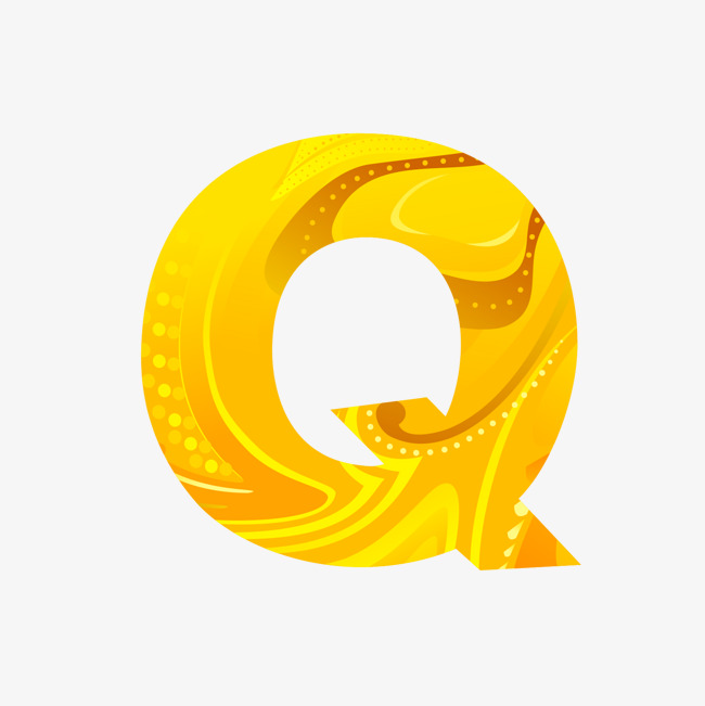 The Golden Letters Q, Golden, Golden Let #31099.