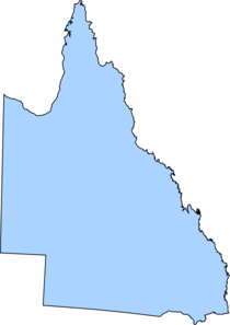 Map Qld Light Blue Clip Art at Clker.com.