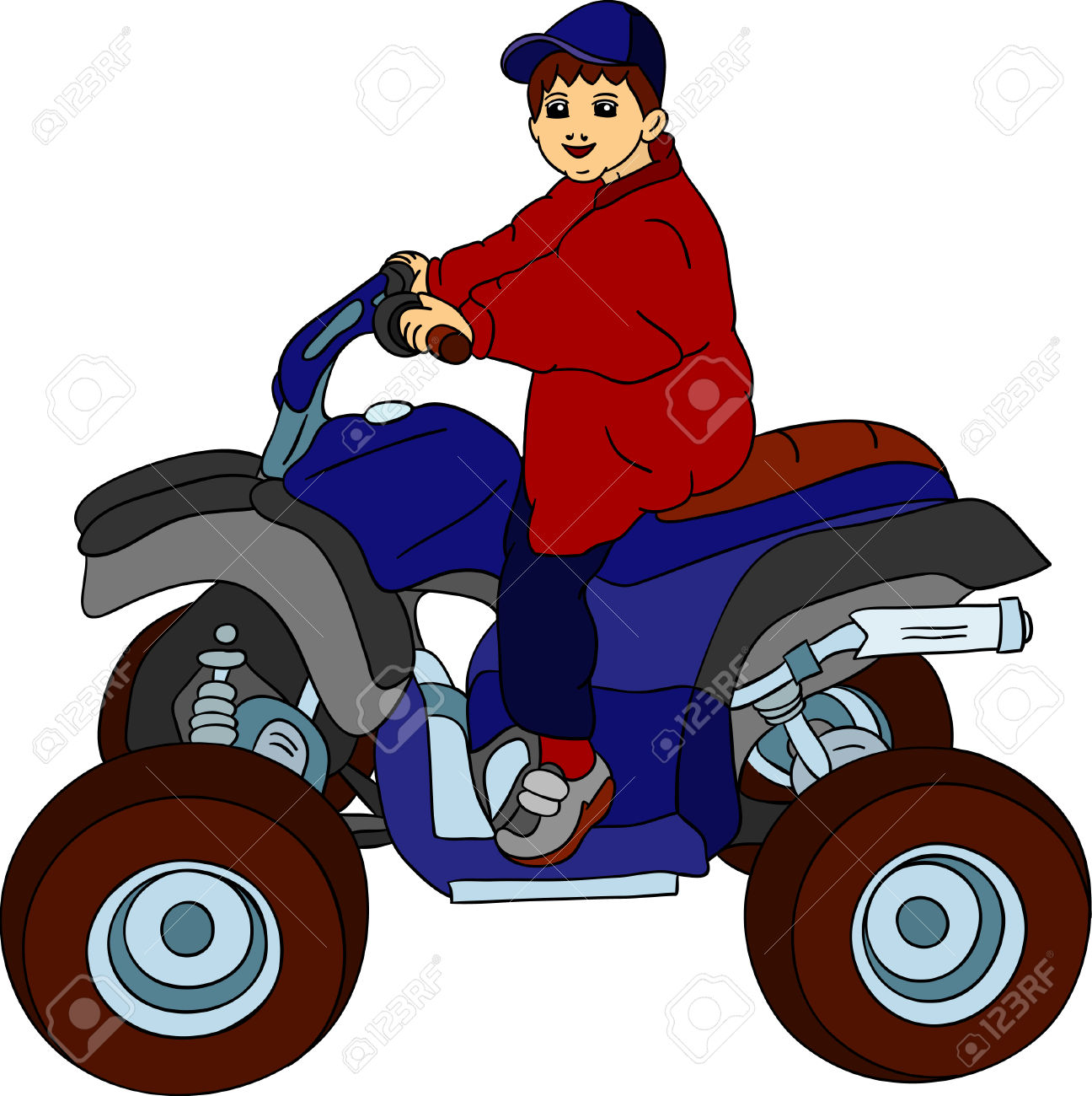 Showing post & media for Cartoon riding quads.