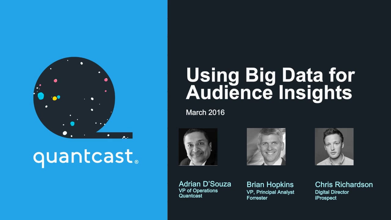 The New Normal: Using Big Data for Audience Insights.