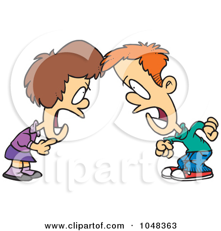 Quarrel Clipart Illustrations 852 Quarrel Clip Art Vector