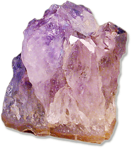 Amethyst violet variety of quartz.
