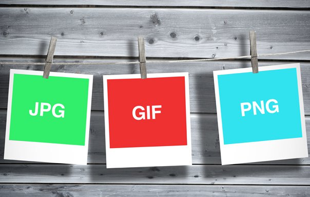 PNG, GIF, o JPEG. ¿Cuál es el mejor formato de imagen para.