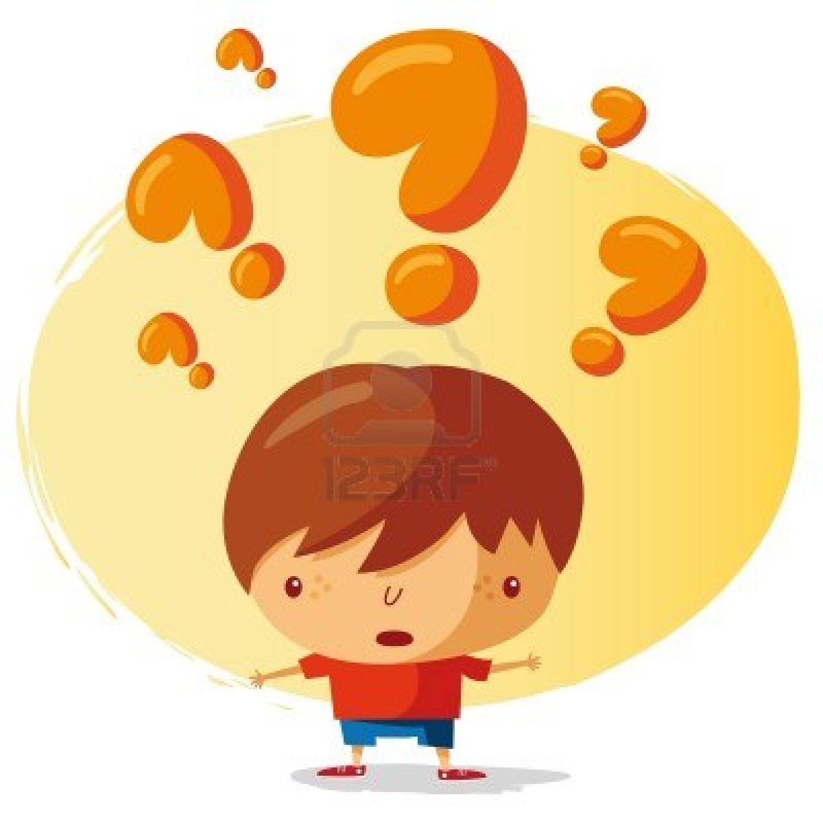 Questioning Face Clip Art