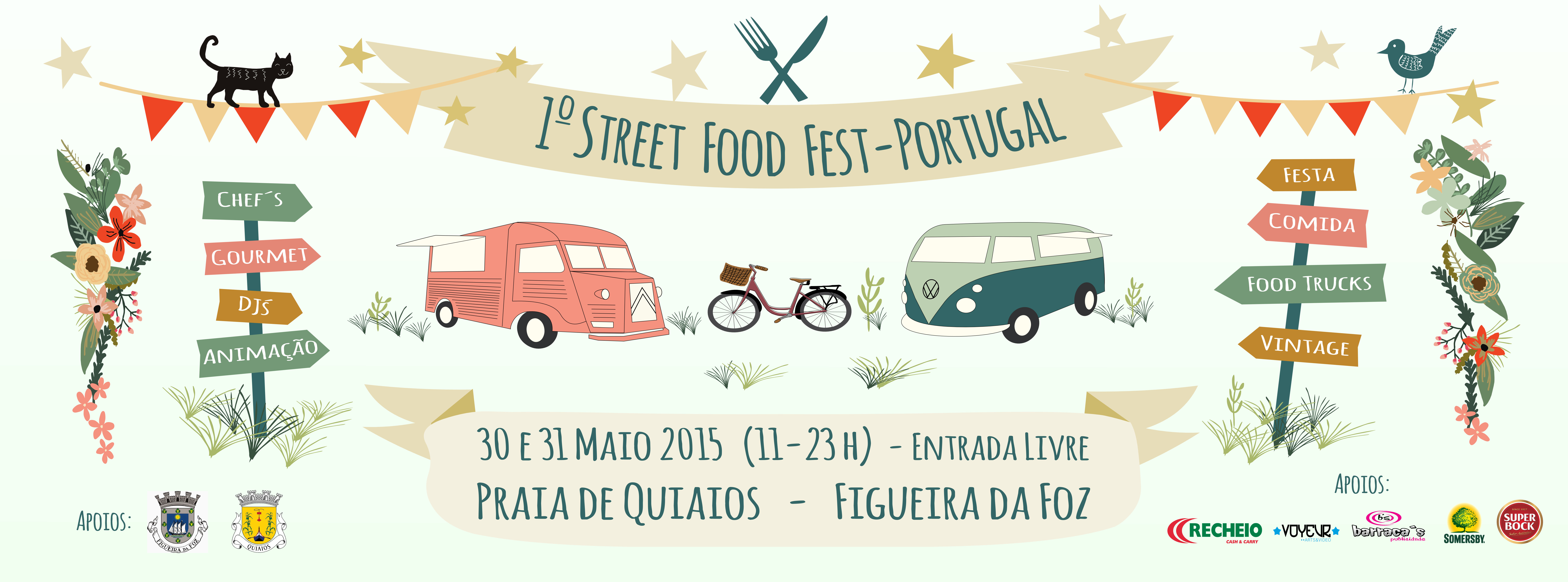 Praia de Quiaios recebe 1º STREET FOOD FEST de Portugal.