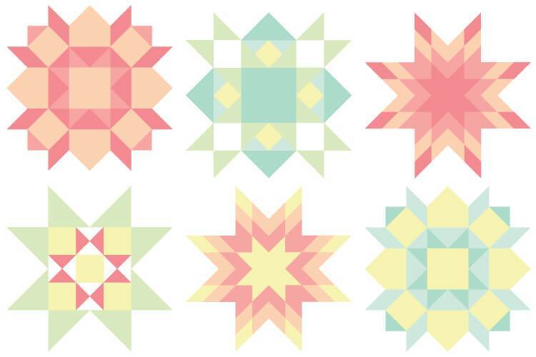 Quilt Block Clip Art.