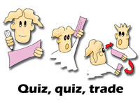Quiz Quiz Trade Clipart.