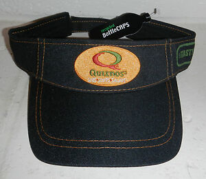 Details about NWT Quiznos Quizno\'s Fast Food Restaurant Pepsi Cola Soda  Logo Sun Visor Hat Cap.