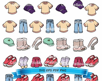 Clothing clipart.