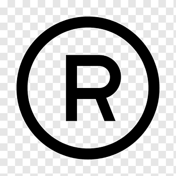Registered trademark symbol Copyright, copyright free png.