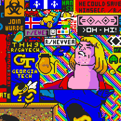 Final r/place image after high resolution upscaling!.