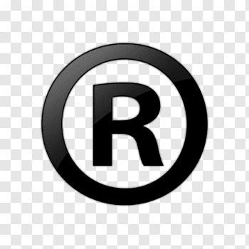 Registered trademark symbol Copyright symbol, copyright free.