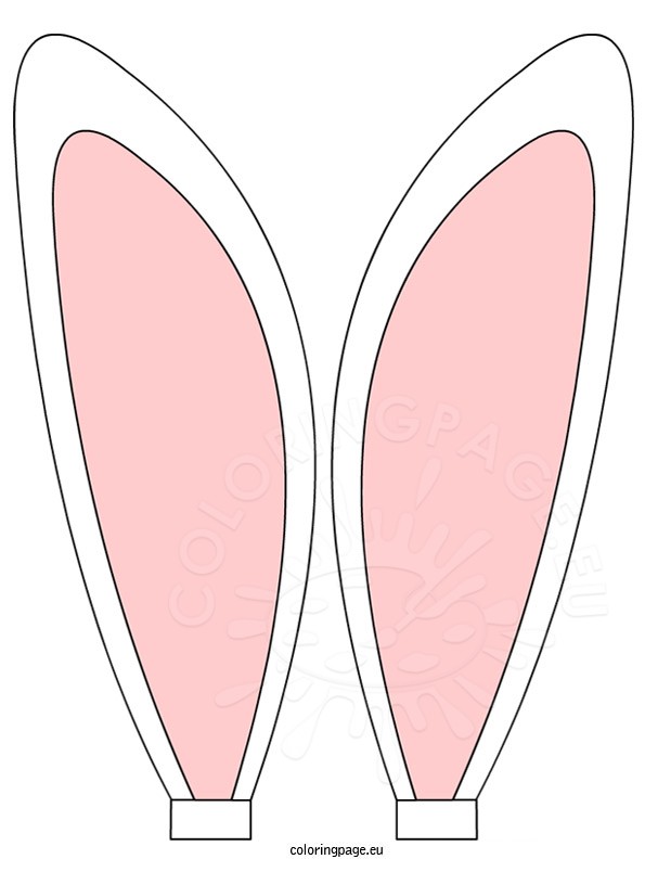Easter Bunny Ears Clipart.