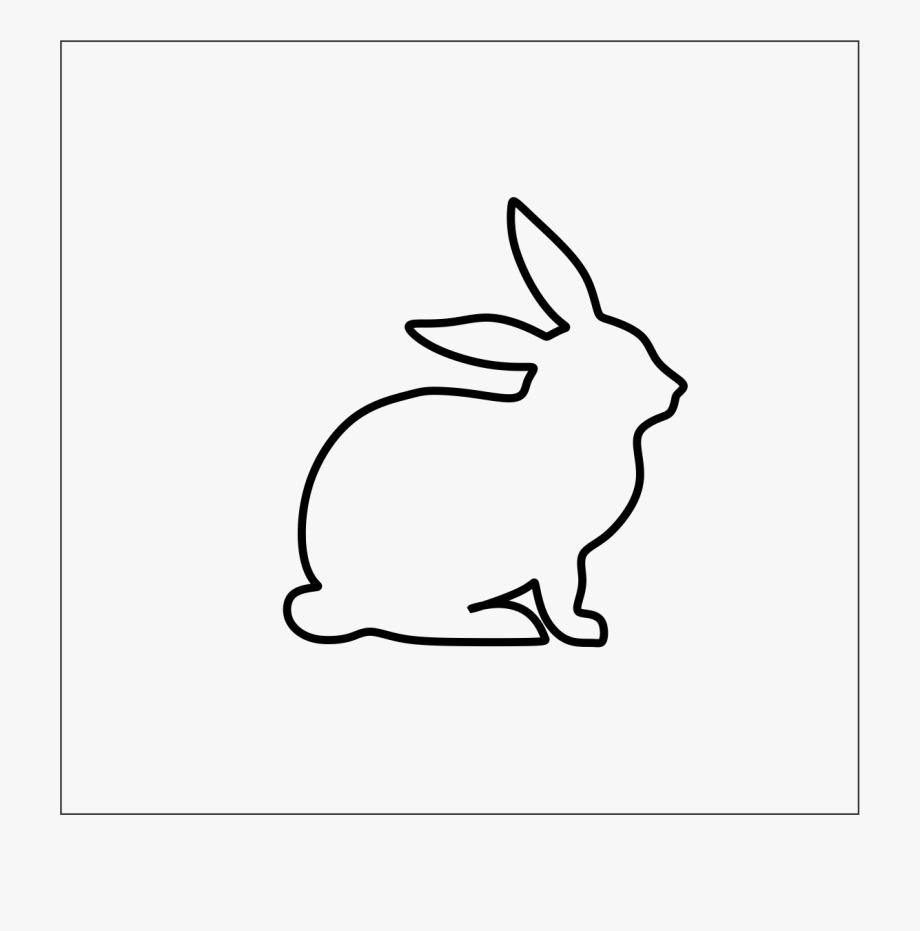 Free Free Bunny Svg Outline 815 SVG PNG EPS DXF File