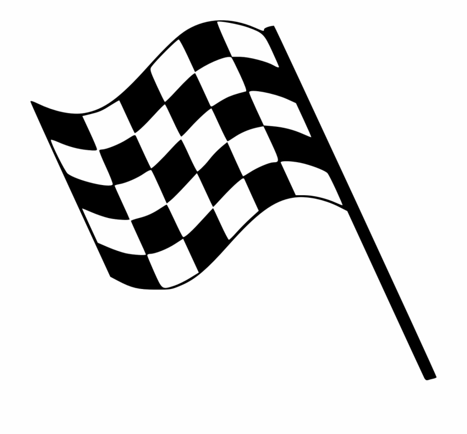Clip Art Race Flag.