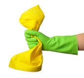 Cleaning rag clipart.