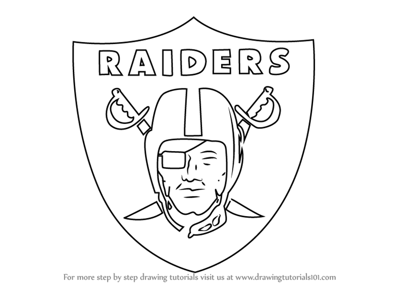 Great How To Draw Oakland Raiders Logo in 2023 The ultimate guide 