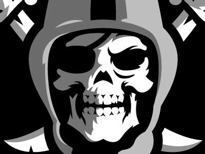 Oakland raiders skull Logos.