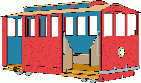 Wagon de train clipart.