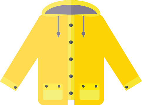 Clipart rain coat.