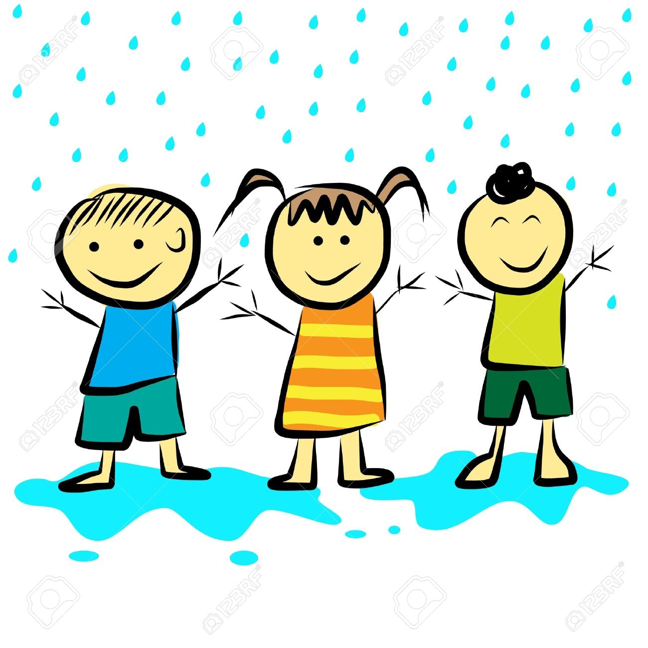 Lista 101+ Imagen Drawing Of Rainy Season For Children Lleno