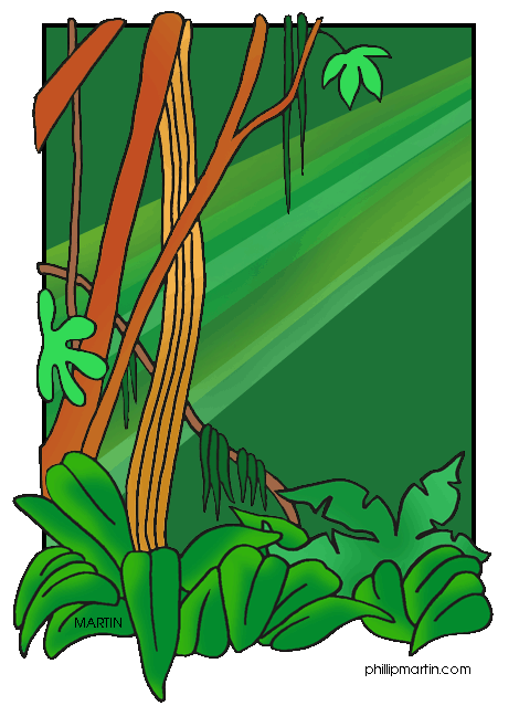 Rainforest Clip Art For Kids.