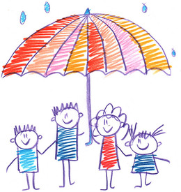 Download child protection umbrella clipart Child Rain Rain.