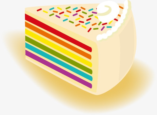 Rainbow cake clipart 5 » Clipart Portal.