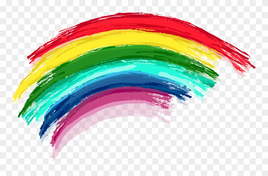 Rainbow Clip Art Photo.