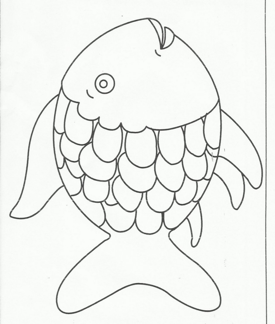 Rainbow Fish Clipart Black And White 20 Free Cliparts Download Images