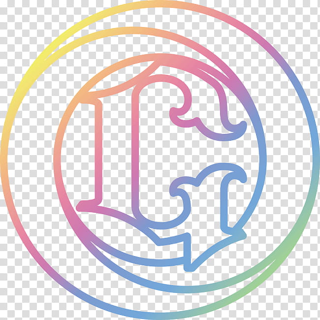 GFRIEND Rainbow Logo transparent background PNG clipart.
