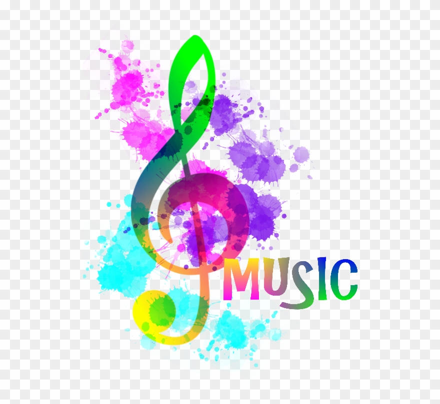 Albums 96+ Images colorful music notes in a line clip art Stunning