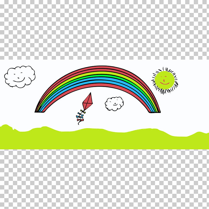Cartoon Rainbow , Happy s Of People PNG clipart.