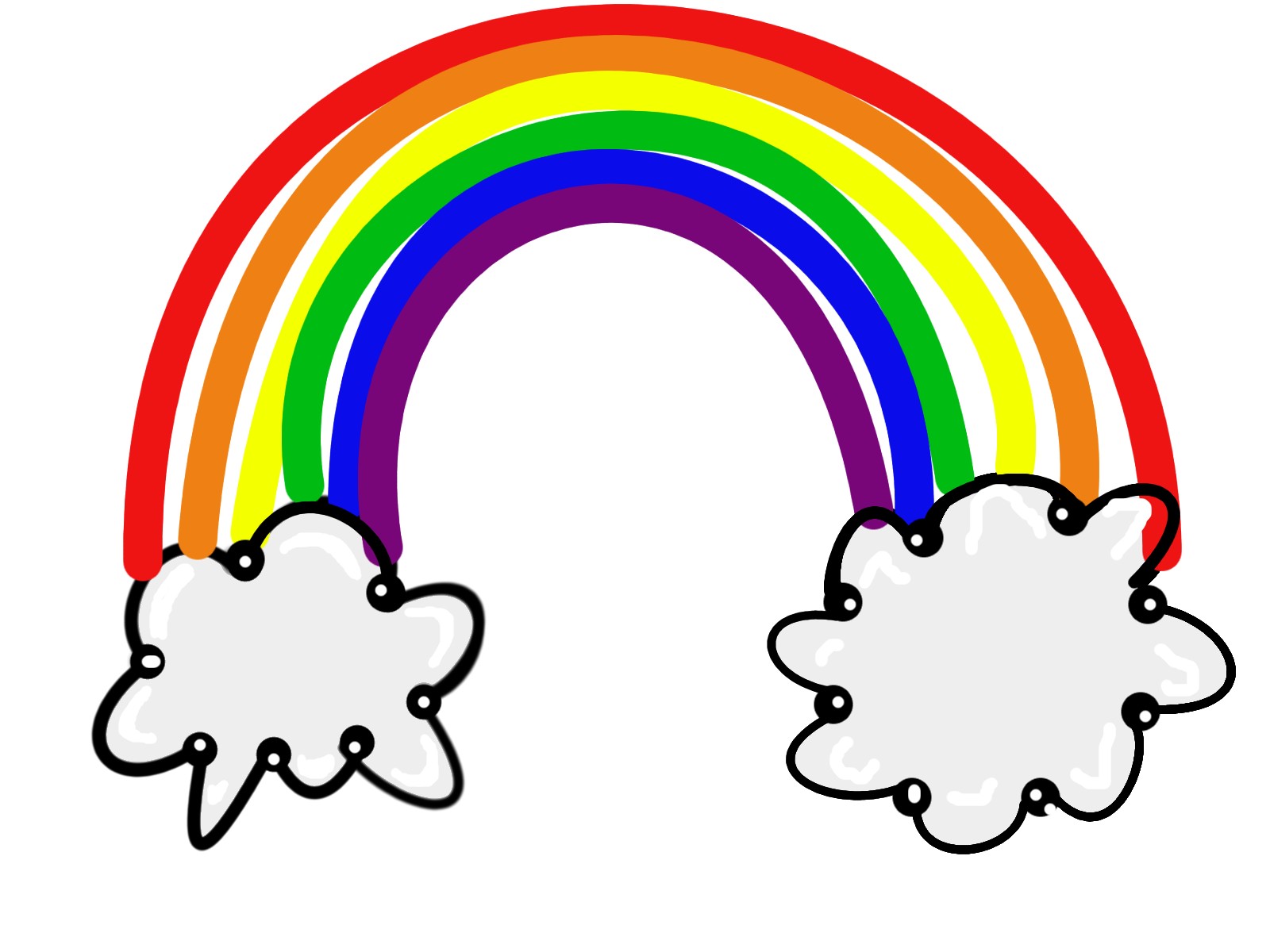 Rainbows Clipart.