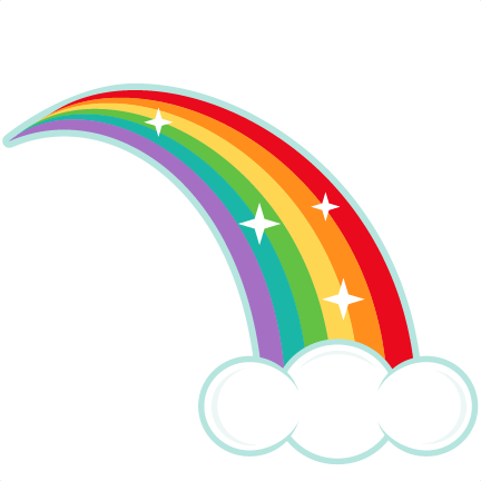 Top rainbow clip art free clipart image.