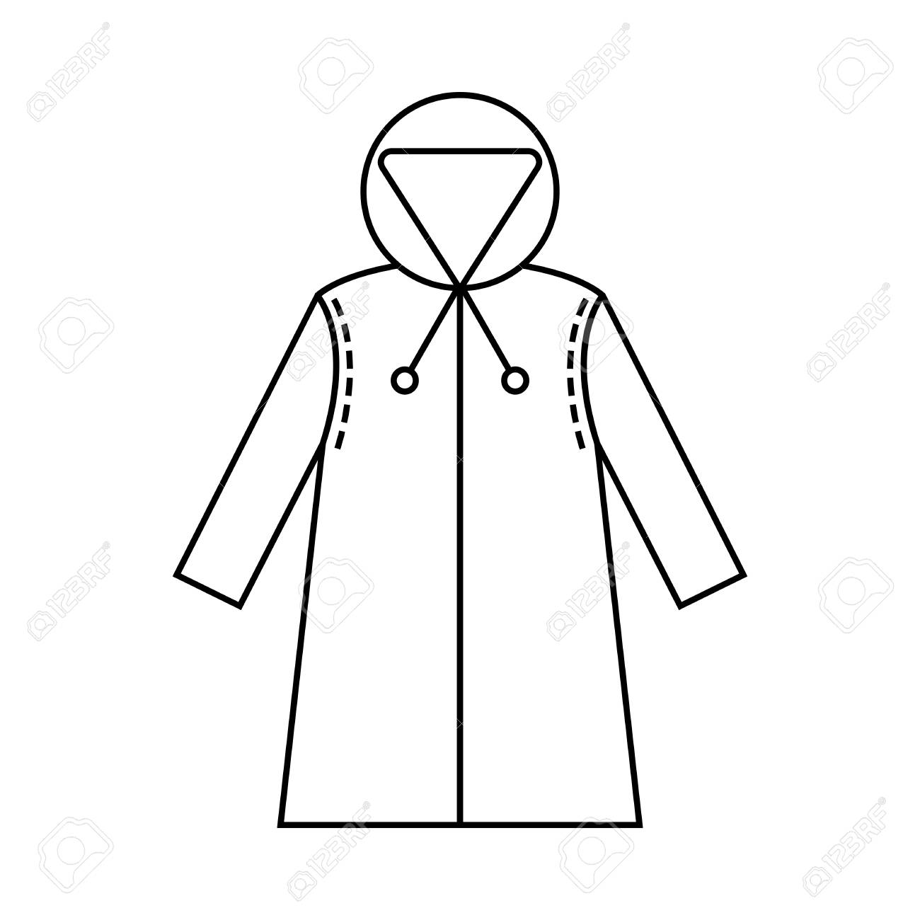 black and white raincoat clipart 10 free Cliparts | Download images on ...