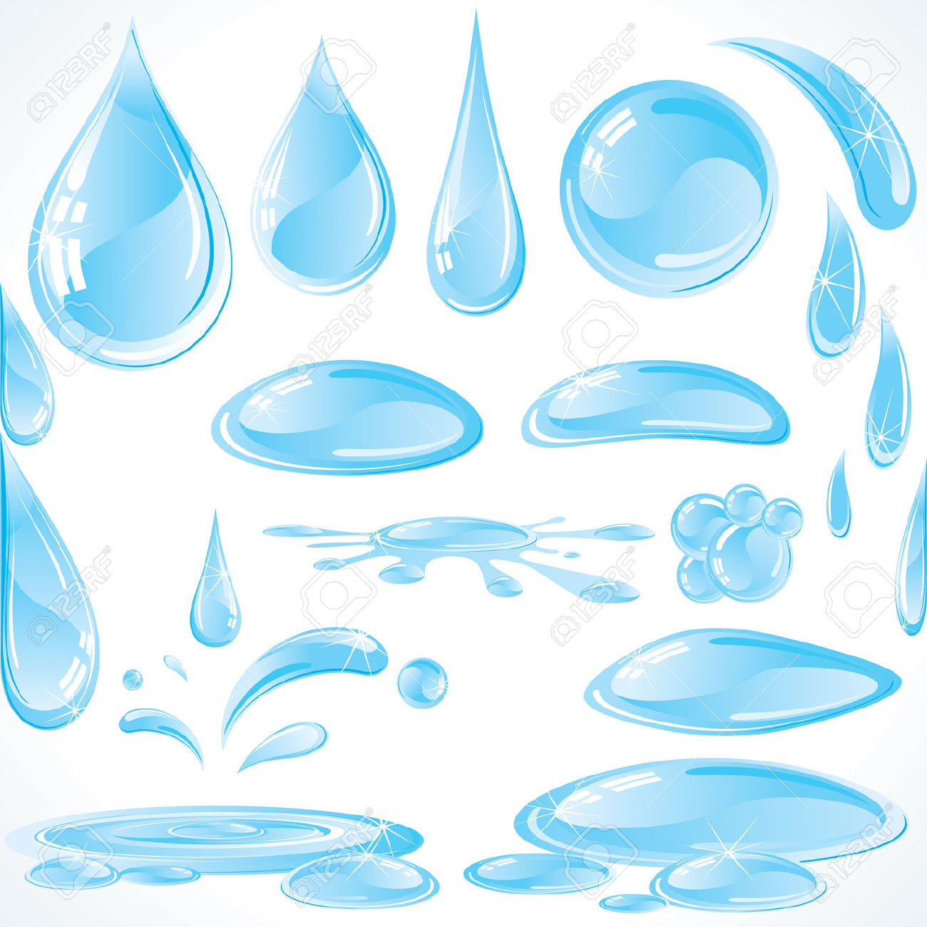 Water Drop Splash Drawing - Splash Water Drop Illustration, Png ...