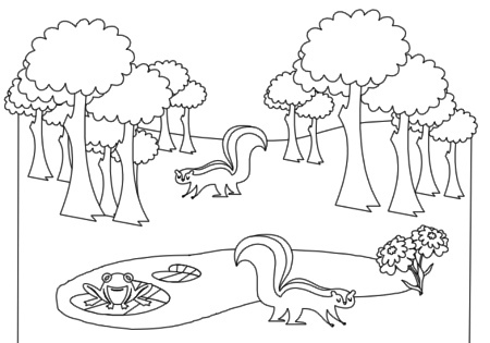 Free Rainforest Clipart Black And White, Download Free Clip.