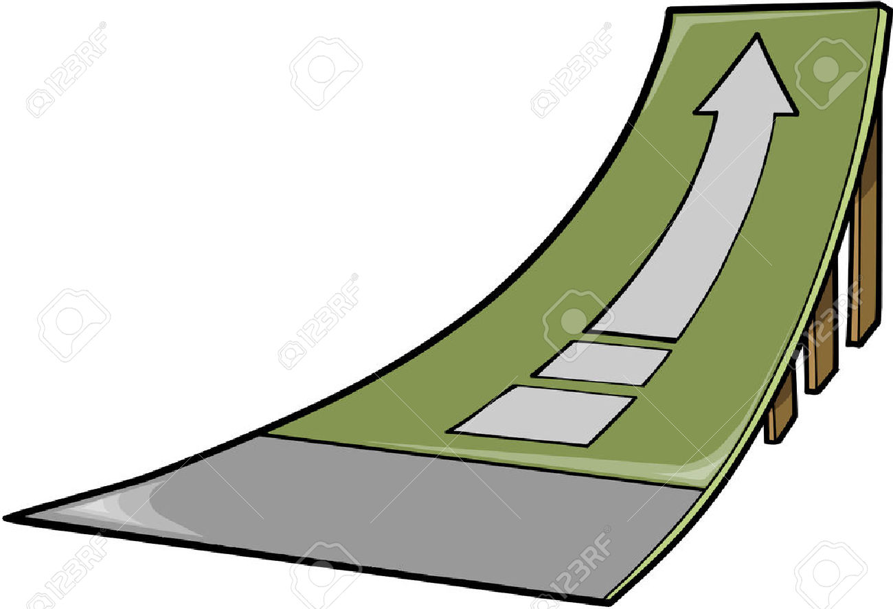 Skateboard Ramp Clip Art.